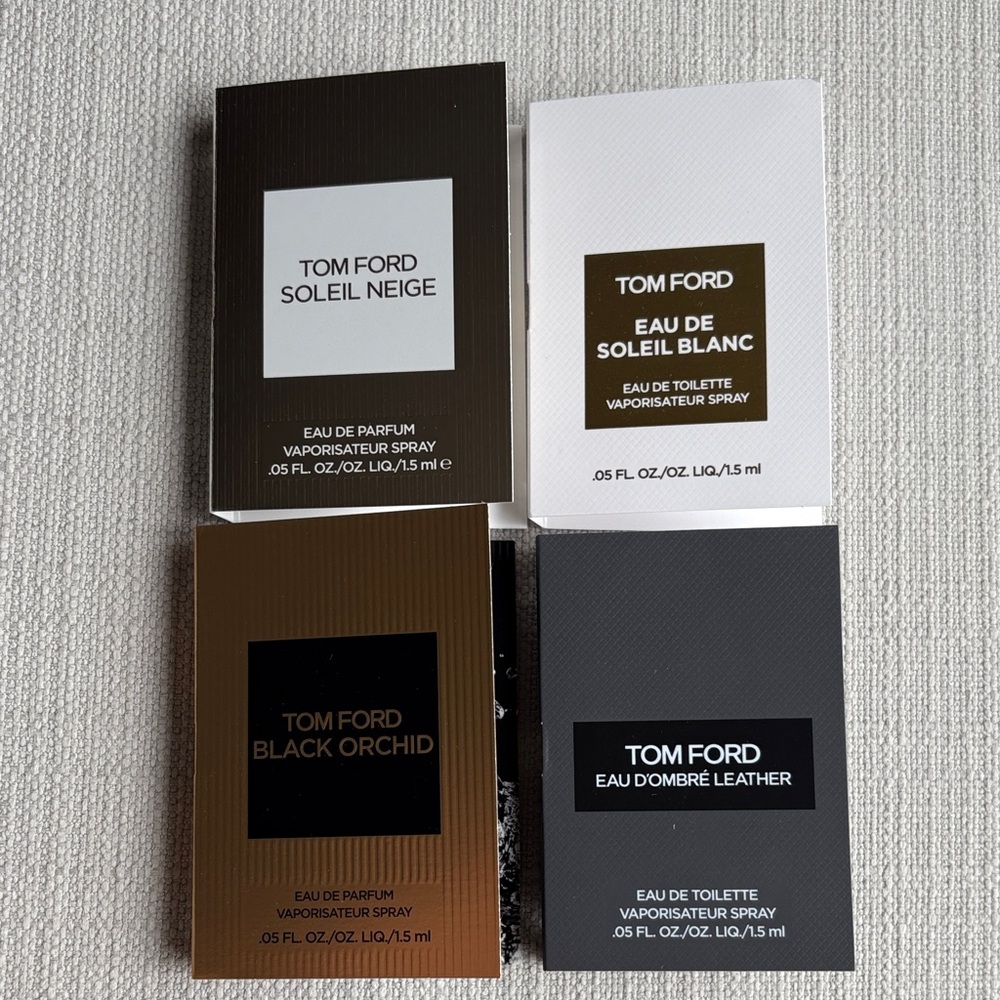 Tom Ford luxury unisex fragrance sampler